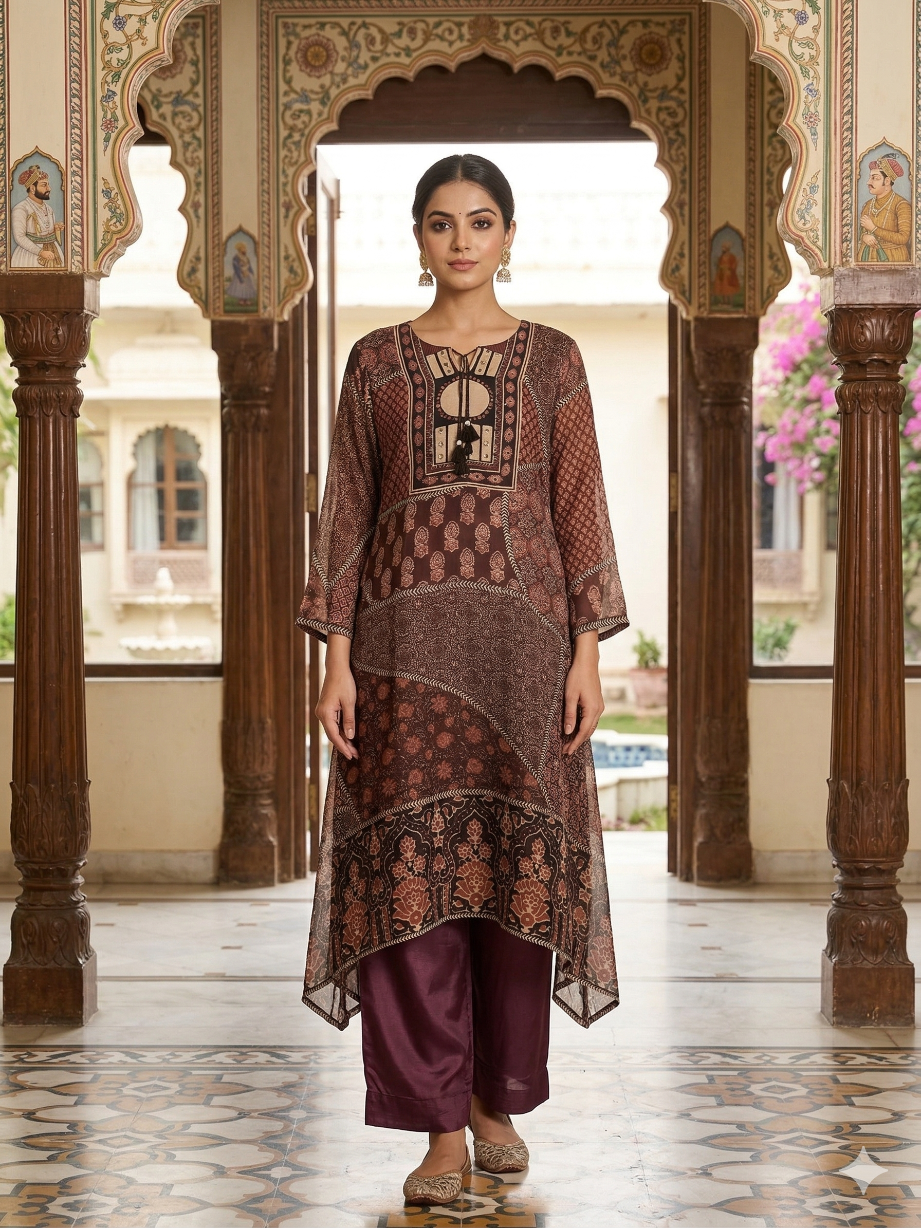 ajrakh print co ord set ajrakh print co ord set